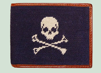 Jolly Roger Navy Wallet