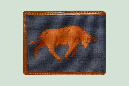 Bull and Bear Wallet Back