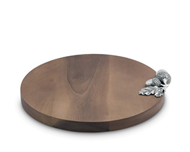 Pewter Wood Cheese Board