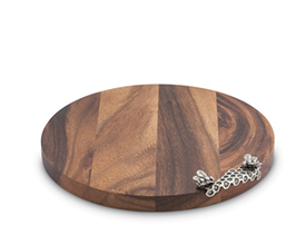 Pewter Wood Cheese Board