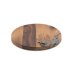 Pewter Wood Cheese Board