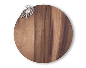 Pewter Wood Cheese Board