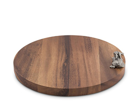 Pewter Wood Cheese Board