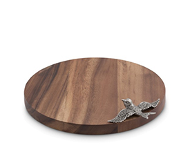 Pewter Wood Cheese Board