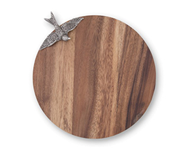 Pewter Wood Cheese Board