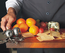 Pewter Wood Cheese Board